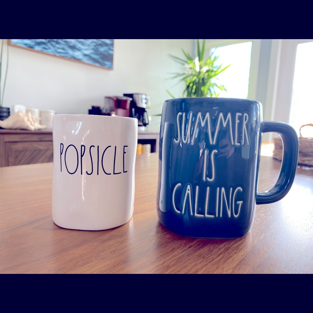 RAE DUNN “Summer is Calling” Mug and “Popsicle” Candle